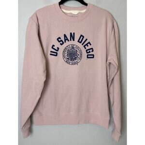 Unwind By League Pink UC San Diego Crewneck Sweater Women’s Medium
